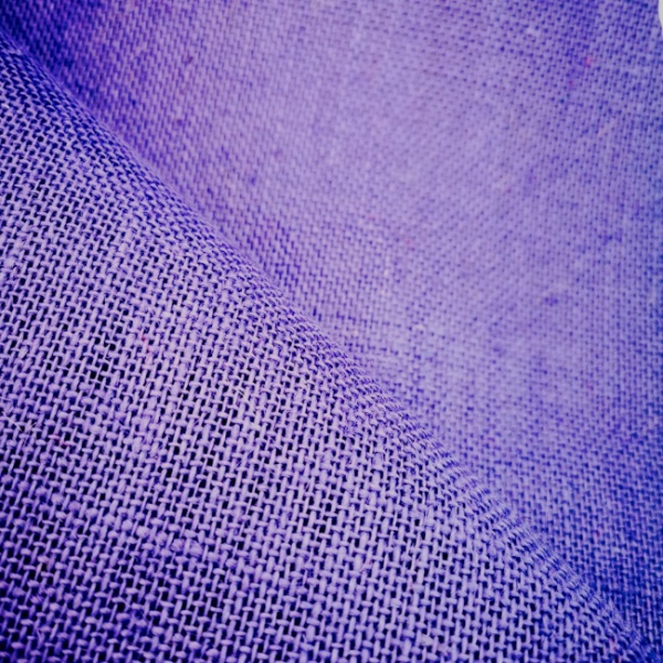 Coloured Hessian - PURPLE